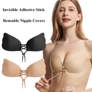 Strapless Adhesive Push-Up Bra – Invisible Lingerie for Women