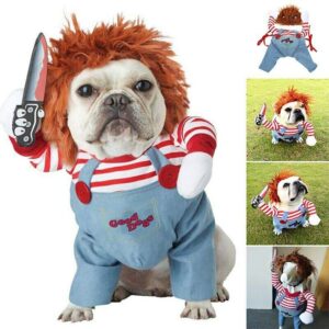 Halloween Pet Costume – Funny Adjustable Dog Cosplay Outfit