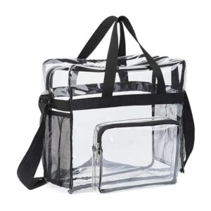 Clear Crossbody Bag – Stadium-Approved Transparent Tote (11lbs)